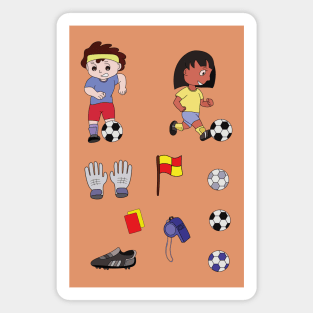 Football Futbol Soccer Magnet